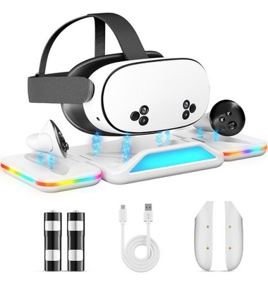 Oculus Quest 3s/3 Foldable Charging Dock RGB for Meta 3S VR