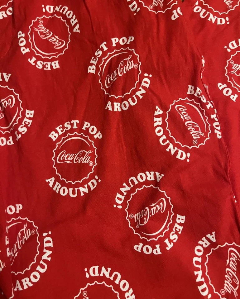 Pantalones de salón Best Pop Around Coca Cola nuevos con etiquetas - medianos para hombre Foto 4 de 4