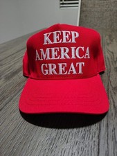 Official Donald Trump 2020 Hat Keep America Great KAG Cali-Fame Made in USA Red