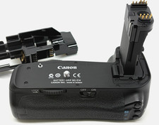 Canon Battery Grip BG-E14 for Canon 70D 80D 90D Mint Black w/AA Battery holder