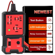 Car Relay Tester Universal  Automotive Relay Tester 12V 4 & 5 Pin Pro Auto Test