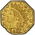 1873 G25c BG-794 PCGS  MS 64