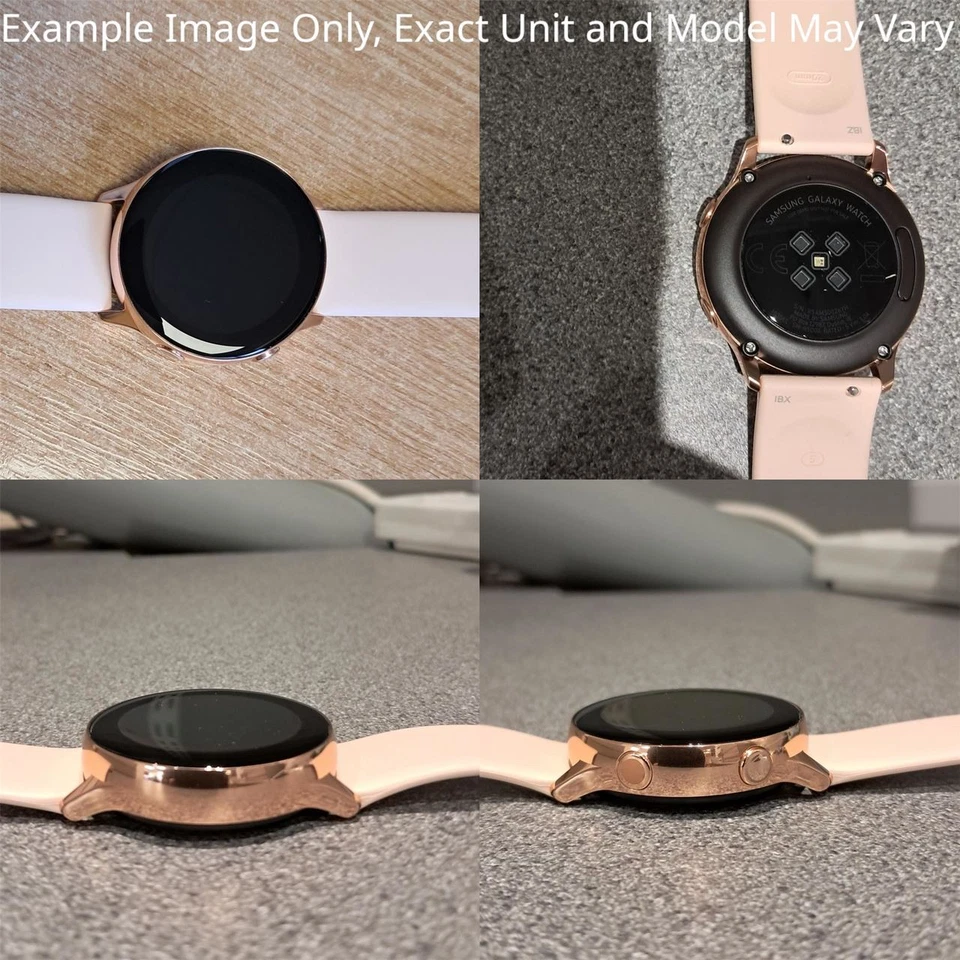 Samsung Galaxy Watch Active SM-R500 40mm Smartwatch HRM Fitness GPS Grey (A) - Image 3 of 4