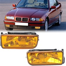 2×Nebelscheinwerfer Frontscheinwerfer Scheinwerfer Gelb Für BMW E36 3er M3 90-99