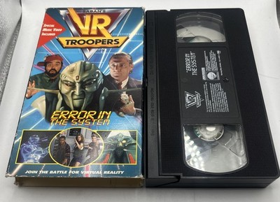 Saban s VR Troopers - Error In The System VHS Tape 1994 Virtual Reality Anime