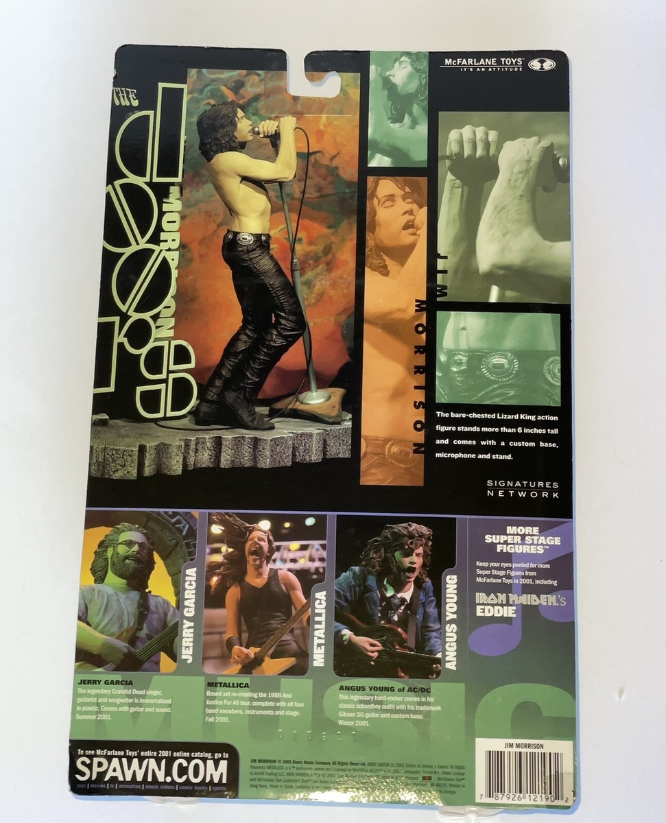JIM MORRISON 7' ACTION FIGURE MCFARLANE THE DOORS ROCK BAND JIM JIM MORRISON 7' ACTION FIGURE MCFARLANE THE DOORS ROCK BAND JIM
