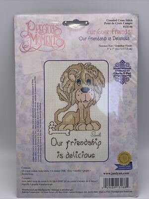 Precious Moments *Our Friendship Is Delicious Cross Stitch Kit 131-88 NOS 