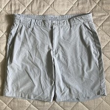 Vineyard Vines OTG Shorts Men s 34 Blue 8 Inseam Polyester Spandex Casual Golf