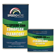 European Clear Coat 2K Urethane, SMR-1100 7.5 Liter Euro Clearcoat w/Medium Act.