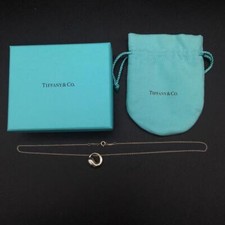 TIFFANY  CO STERLING SILVER ETERNITY CIRCLE PENDANT ELSA PERETTI E4327