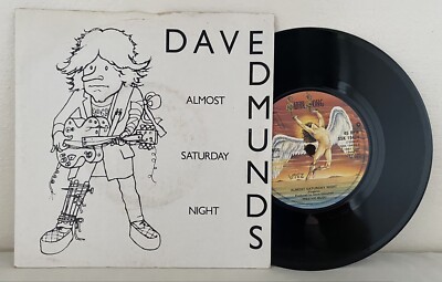 Dave Edmunds - Almost Saturday Night - 7'' Vinyl Single 1981 Swansong SSK 19424