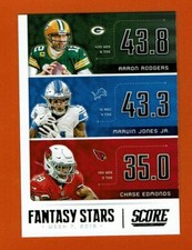2019-20 Score Fantasy Stars FS-AMC Rodgers,Jones Jr., Edmonds