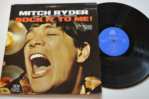  Mitch Ryder And The Detroit Wheels Sock It To Me! Stereo LP ~ Bell Sound - Picture 1 of 4