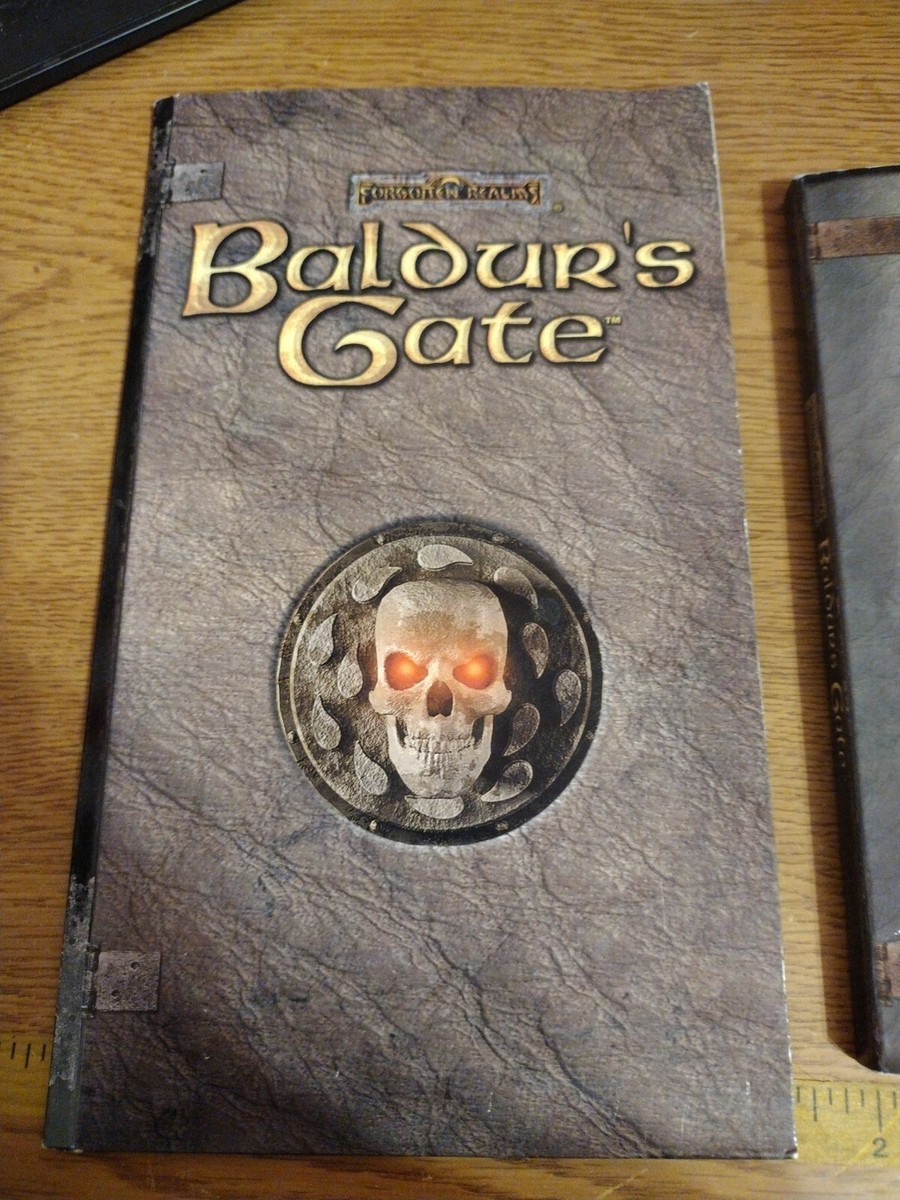 Forgotten Realms Baldur's Gate (PC 1998) Big Box Windows 95