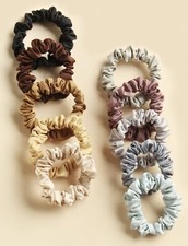 10 Piece Hair Scrunchie Accessory