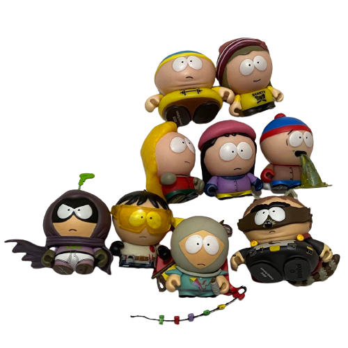 Kidrobot South Park Mini Series 2 Vinyl Figures Lot Bulk Set of 9 - 第 1/2 張圖片