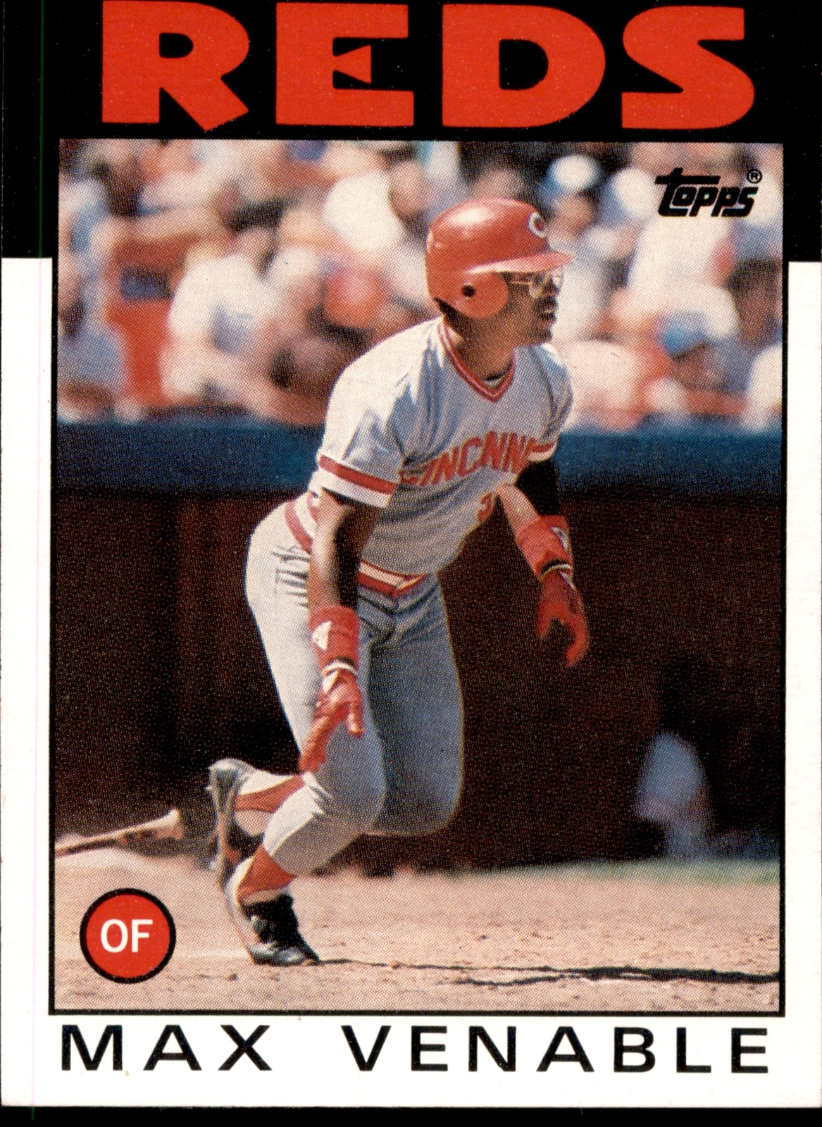 Max Venable #428 1986 Topps