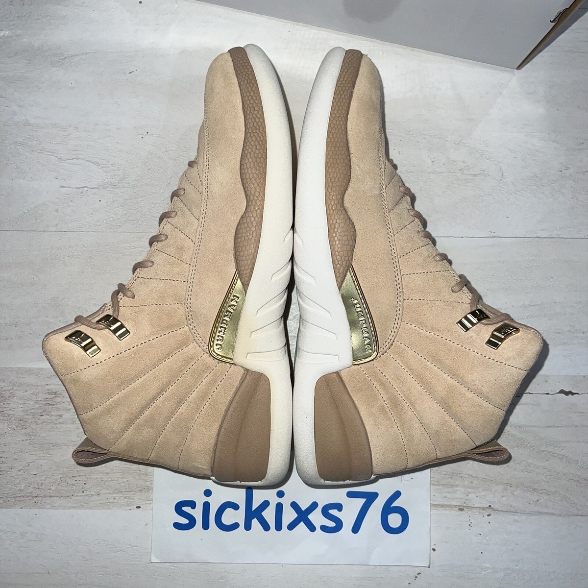 jordan retro 12 vachetta tan women's shoe