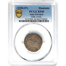 PCGS Certified XF 45 Graded Italian, Sammarinese & Vatican Coins