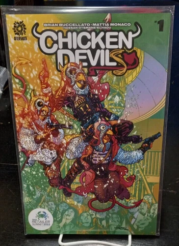 CHICKEN DEVILS # 1 AFTERSHOCK COMICS 2022 DIAMOND RETAILER SUMMIT VARIANT
