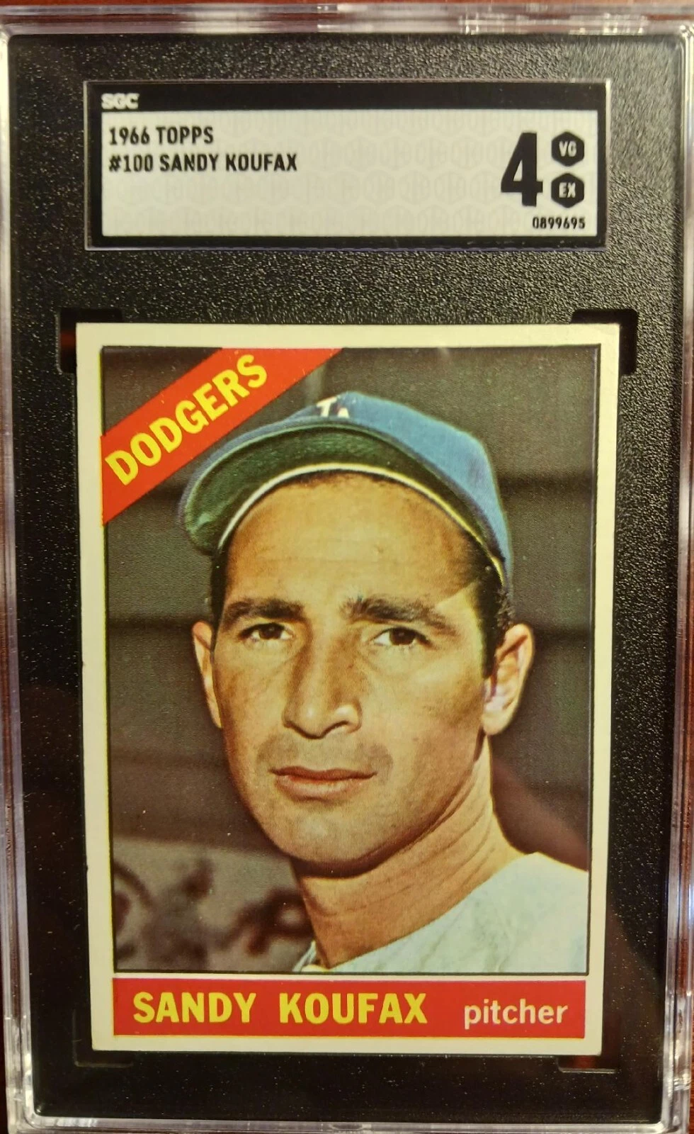 Deal for 1966 Topps Sandy Koufax #100 SGC 4