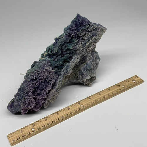 4.8 lbs, 9"x5.3"x5.3", Rough Grape Agate Crystal Mineral Specimens,B32632 - Picture 15 of 16