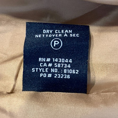 7 For All Mankind Blazer Coat Jacket Camel Size 2X NEW WITH TAGS - Picture 7 of 8