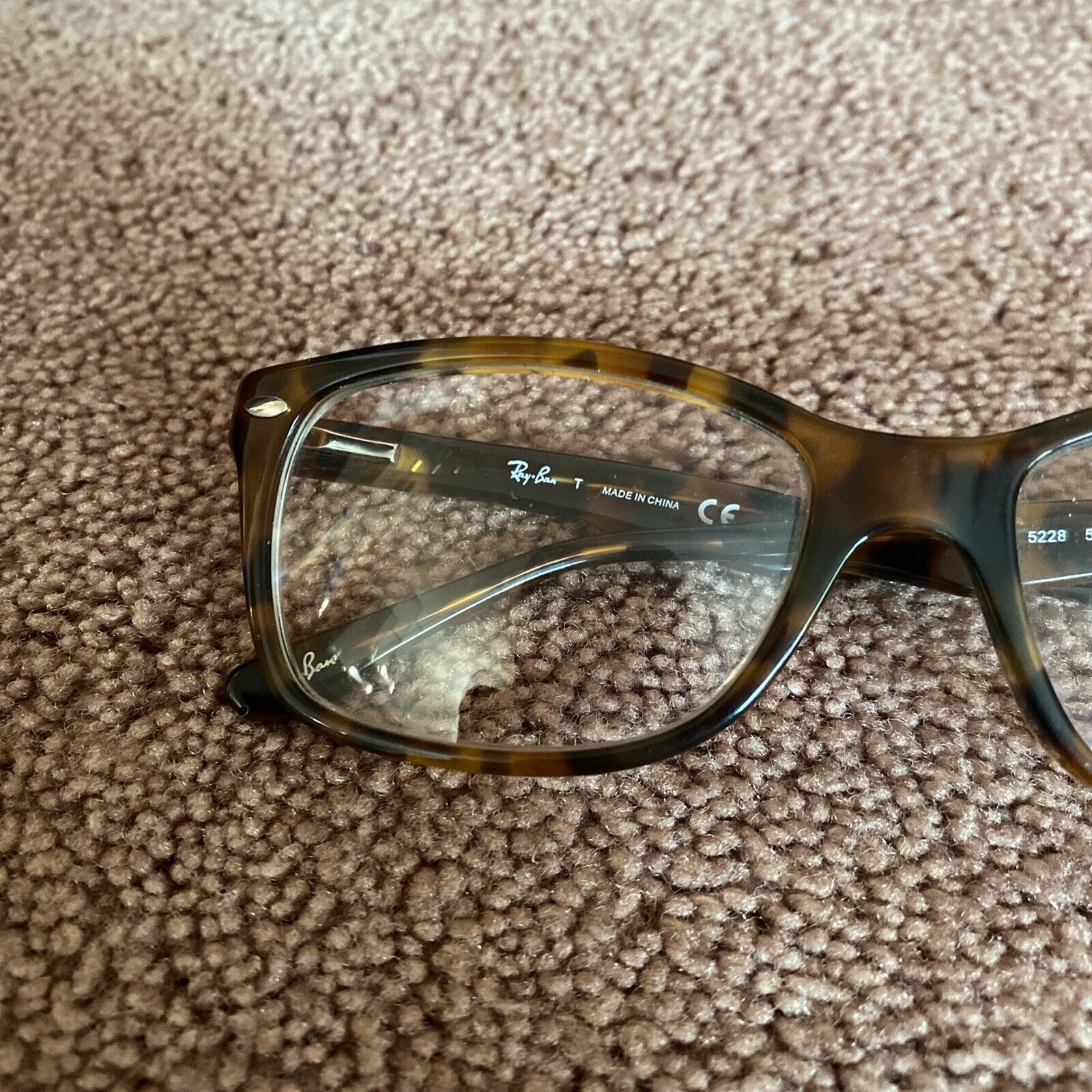 Ray-Ban Eyeglasses 5228 5712  55-17 140 Havana Brown 50mm Najtańsze, nowe wydanie