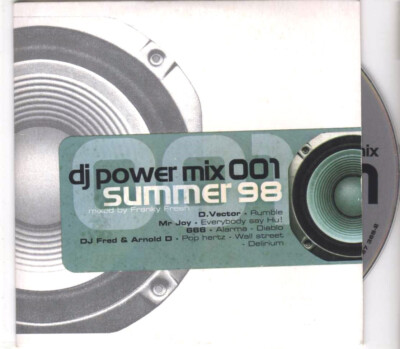 Franky Fresh - DJ Power Mix 001 Summer 98 - CDS - 1998 - Techno 1TR Cardsleeve