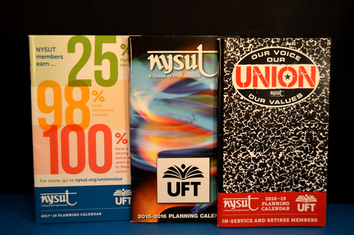 Lot of 5 POCKET PLANNERS CALENDARS 2015 - 2025 NOS Boys Town NYSUT UFT Northwell - Picture 8 of 9