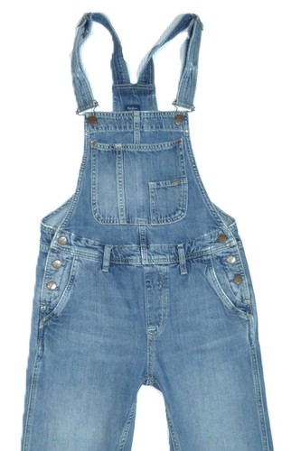 seltene Pepe Jeans BILLIE RT Latzhose Jeans gr. XS Blau Hose Denim Latz-Hose - Bild 2 von 8