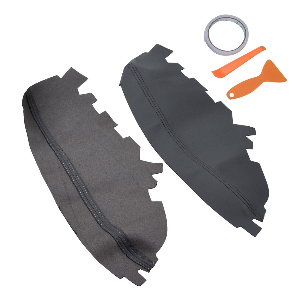 Vinyl Leather Door Panel Cover Trim Accessories For Toyota Avalon 2013-2018