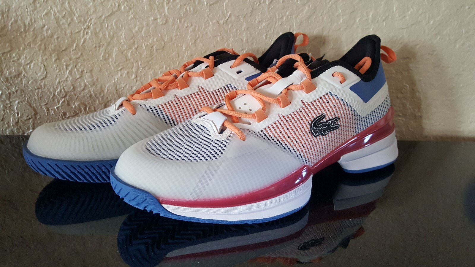 Lacoste Men`s AGLT 21 Ultra BlueTennis shoes Falak Tayyeb Platinum