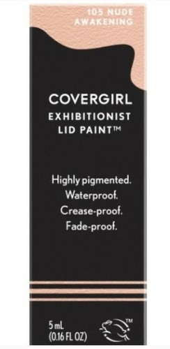 1 Pc Covergirl - Exhibitionist Lid Paint Cream Shadow - Picture 3 of 9