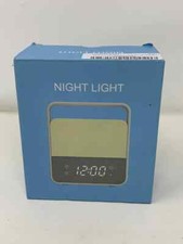 Wake Up Light Sunrise Alarm Clock with Recording Function, 7 Colors Night Light
