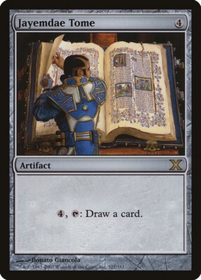 Jayemdae Tome - Tenth Edition Excellent Magic MTG