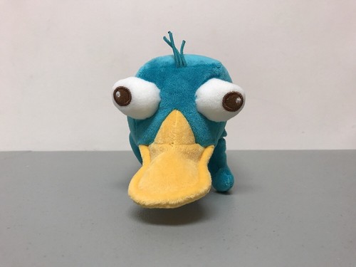 Disney 10"" Perry Mini Sitzsack Plüschtier - Phineas und Ferb - NEU mit Original-Etikett - Bild 2 von 12