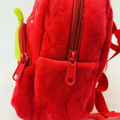 Strawberry Fruit Anime Backpack Plush Doll Fluffy Cartoon Mini Child Knapsack - Picture 16 of 26