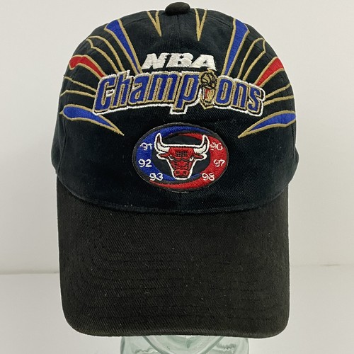 Vintage 1998 Chicago Bulls Championship Starter Hat NBA Basketball The Right Hat - Picture 2 of 10