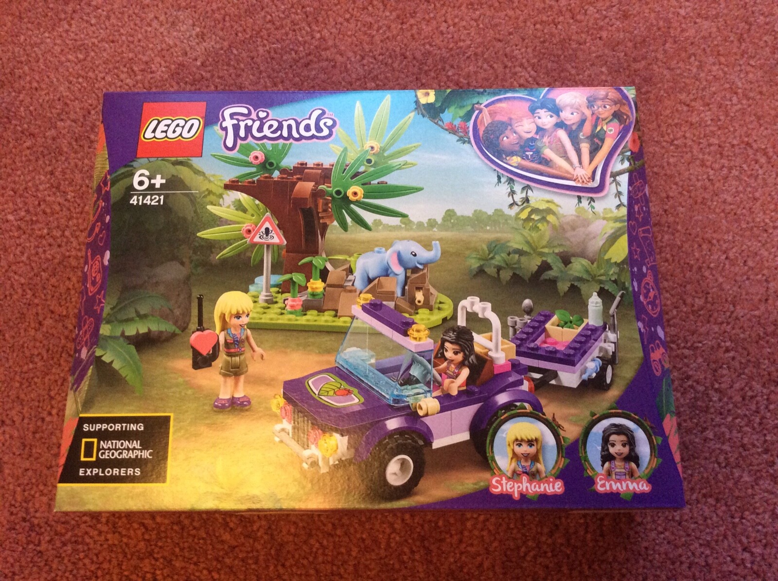 LEGO Friends 41421 Baby Elephant Jungle Rescue Play Set New - Image 2