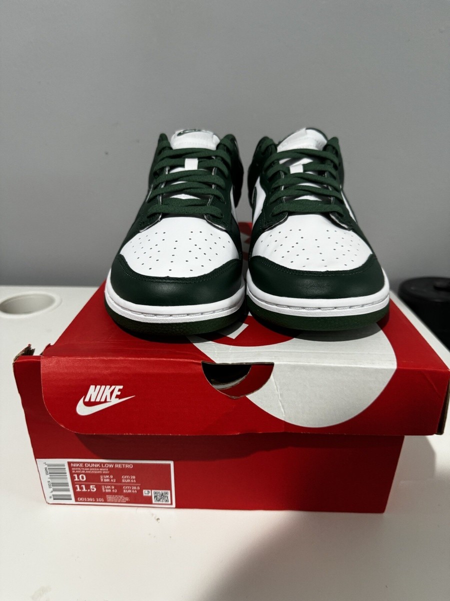 nike dunk low michigan state