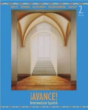 Avance  Intermediate Spanish Student Edition - Paperback - ACCEPTABLE