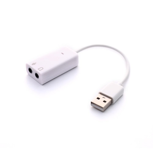 USB Sound Card Virtual 7.1 3D External USB Audio Adapter USB To Jack 3. GF u GF - Afbeelding 5 van 12