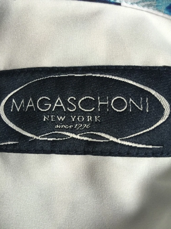 Blazer Magaschoni New York feminino jaqueta de moto tamanho 0 seda varejo 471$ novo sem etiquetas - Imagem 3 de 4