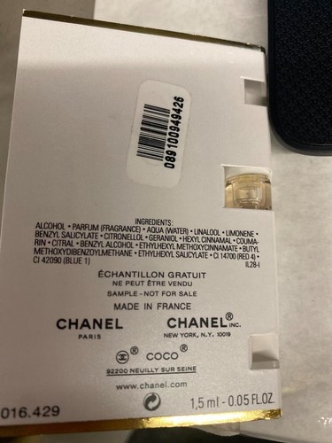 3x Chanel Coco Mademoiselle Eau de Parfum EDP Sample Spray Vial 1.5ml / 0.05oz - Picture 5 of 5