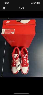 Nike Dunk Low Sp University Red | eBay