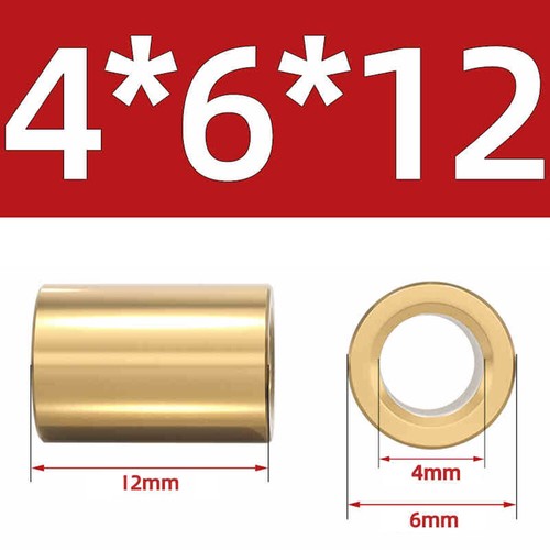 Brass Oil Bearing Powder Metallurgy Self-Lubricating Inner Diameter 3/4/6/8/60mm - Picture 24 of 236