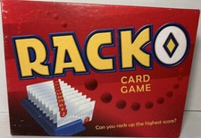 1997 RACKO 40073 Milton Bradley Card Game/Board Game 8 PreOwned Complete Set