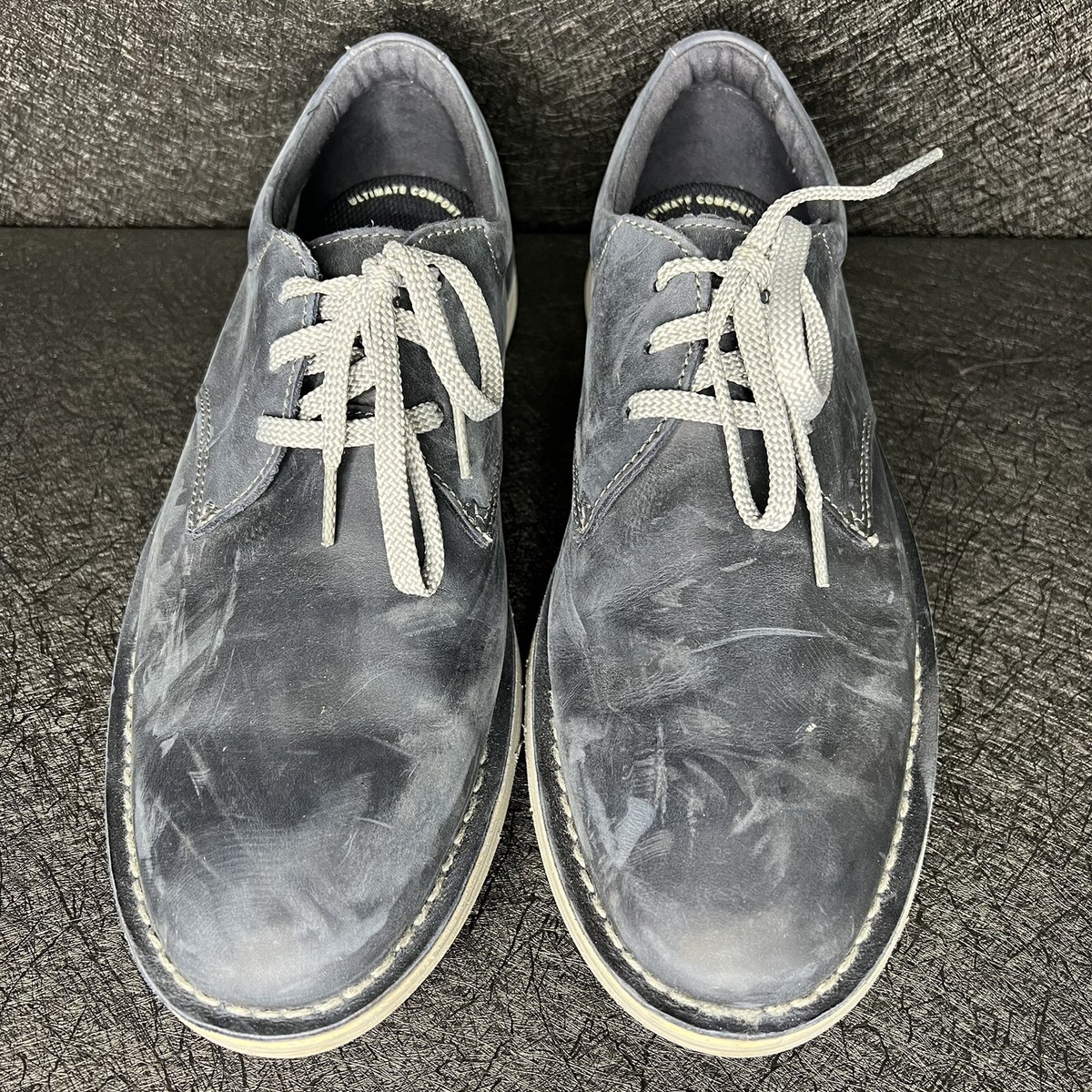 Collection‎ By Clark\'s  Men\'s Forge Vibe Oxford Shoes Navy Leather SIZE 7 M Clarks Men main image 2