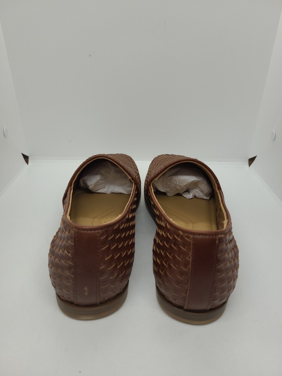 NEW Nisolo Alejandro Woven Slip On Loafers - Brandy Size 9  display picture 1